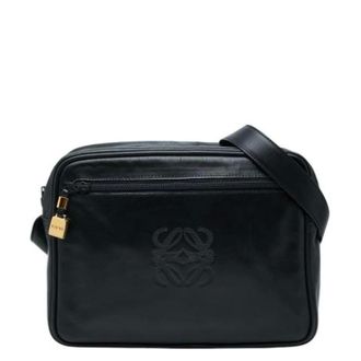 Loewe Pre-owned Cross Body Bags, female, Black, Size: ONE SIZE Pre-owned Shoulder bag