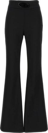 Diesel Dames, Broeken, Zwart, Maat: S Wol