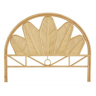 Miliboo Cabecero De Cama De Rat&aacute;n Natural 160 Cm Nalah