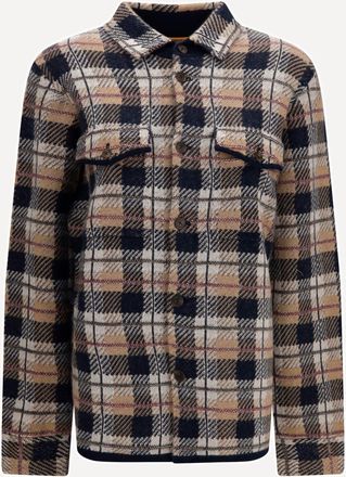 Guest In Residence Checked cashmere Shirt Female S