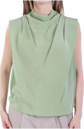 Marella Tops - Dames - Tops zonder mouwen - Groen - L - Tops