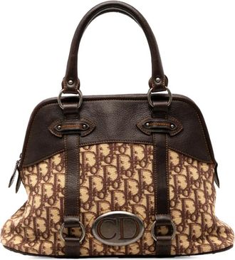 Dior Borsa a mano Oblique 2006 - Marrone
