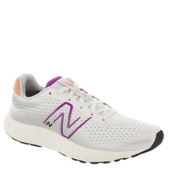 New Balance Womens 520 V8 Running Shoe, Grey Matter/Purple Fuchsia/Copper, 7.5 Wide