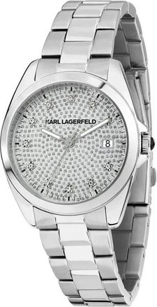 Karl Lagerfeld Watches - Dames - Horloges - Grijs - ONE Size - Accessoires