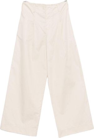 Susanne Bommer Baumwollhose mit weitem Bein