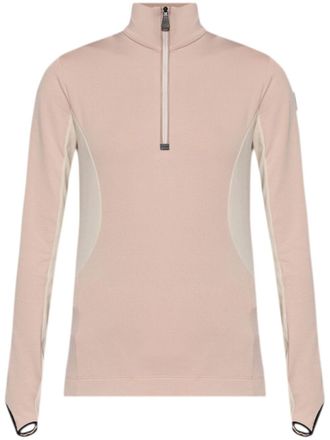 Moncler Skitop met colourblocking - Roze