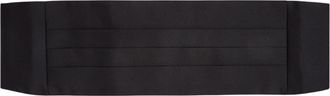 Robert Talbott Baldwin Grosgrain Cummerbund in Black at Nordstrom, Size Large