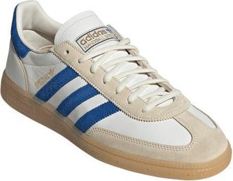 adidas Gender Inclusive Handball Spezial Sneaker in Core White/Blue/Gum at Nordstrom, Size 12.5 Womens