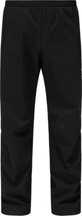 Hagl&ouml;fs Outdoor Broek True Black Logo Polyester - Heren - Straight fit broeken - Zwart - XL - Polyester - Broeken