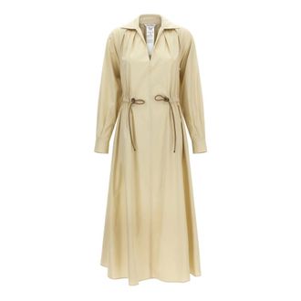 Max Mara MxmPedaggi Dress - female - Max Mara - Belted Coats - Beige - XS - Coats