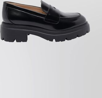 Stuart Weitzman leather loafers
