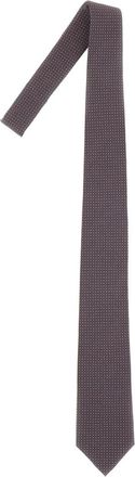 Corneliani Cravatta in seta - Marrone