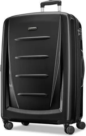 Samsonite Winfield 2 Checked-Large 28-Inch Hardside Expandable Luggage with Spinner Wheels in Brushed Anthracite at Nordstrom