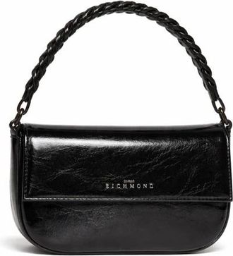 John Richmond Mini Handtas met Ketting - Dames - Handtassen - Zwart - ONE Size - Tassen