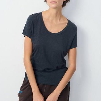 American Vintage T-shirt met ronde hals en korte mouwen Jacksonville