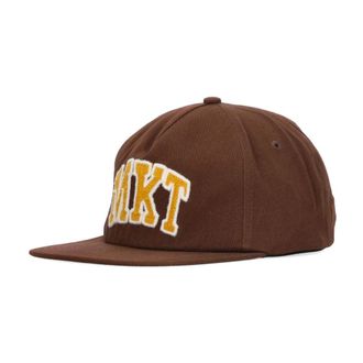 Market Platte klep pet Arc 5 panel - Heren - Petten - Bruin - ONE Size - Katoen - Accessoires