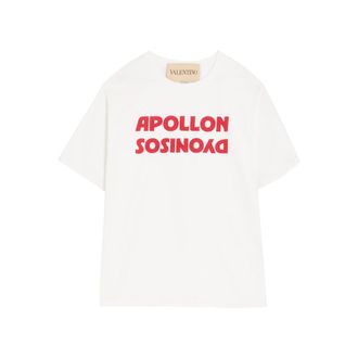 Valentino T Shirt Bianco-Uomo