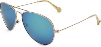 Converse SCO088 GOLD Mens Sunglasses Gold Size 58