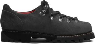 Paraboot Stringate in pelle scamosciata - Nero