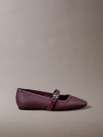 Calvin Klein Bailarinas De Piel Mary Jane