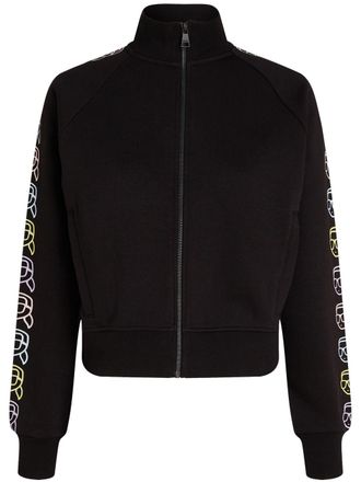Karl Lagerfeld Felpa Ikon 2.0 con zip - Nero