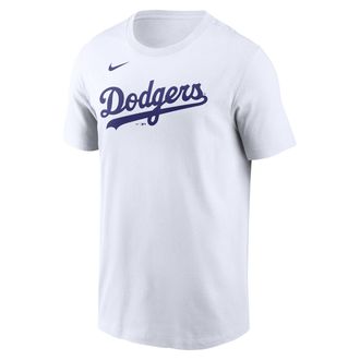 Nike Shohei Ohtani Los Angeles Dodgers Nike Mens MLB T-Shirt in White | N19910ALD9-K2F