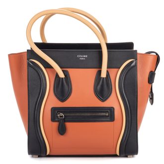 Celine Micro Tri-color Lugagge Schoudertas