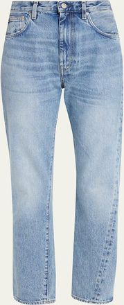 Toteme Twisted Seam Straight-Leg Jeans