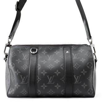 Louis Vuitton Monogram Eclipse Black Noir Monogram Eclipse Handbag Shoulder Bag (Pre-Owned)