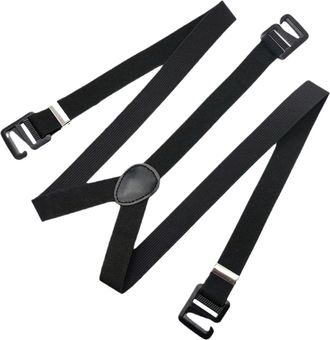 Generic Men Suspenders for Pants,Clip Suspenders for Men Heavy Duty - Invisible Belt Adjustable Under Clothing for Rock Climbing Sports Work Fishing Hiking Cy
