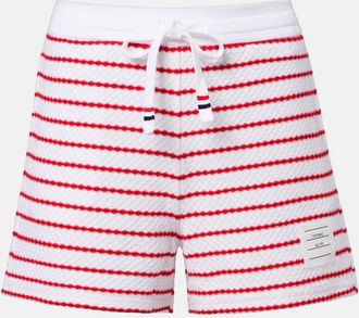 Thom Browne Striped cotton shorts