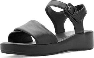 Josef Seibel Eve 02 Womens Wedge Shoes Black : EU 41 (US Womens 10-10.5) M, Leather