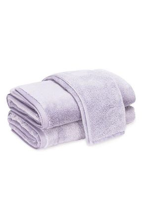 Matouk Milagro Hand Towel in Lilac at Nordstrom