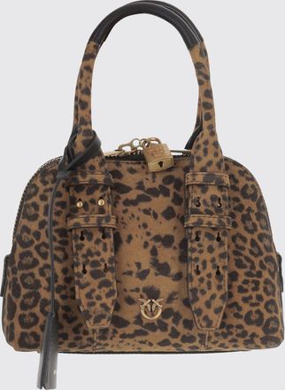 Pinko Borsa Mini Escape Bag Pinko in camoscio animalier
