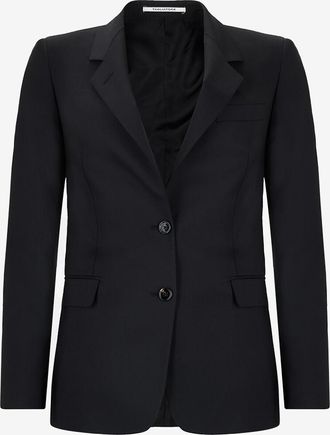 Tagliatore Stretch-Woll-Blazer mit Reversekragen Parigi