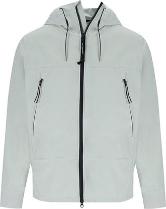 C.P. Company C. P. Company Shell-R Blue Fox Hooded Jacket