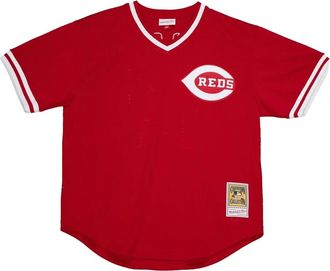 Mitchell & Ness T-shirt Johnny Bench MLB Reds 1983 - Rosso