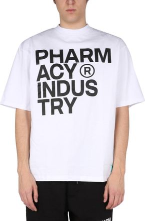 Pharmacy Industry Logo Print T-shirt