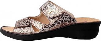 Helle Comfort Womens Aura Slide Sandals In Rivia Bronze