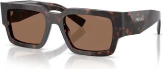 Prada B17S Zonnebril - unisex - Zonnebrillen - Bruin - 54 MM - Accessoires