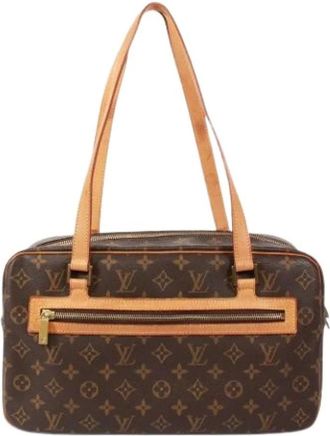 Louis Vuitton Pre-owned Shoulder Bags, female, Brown, Size: ONE SIZE Pre-owned Cite Shoulder Bag