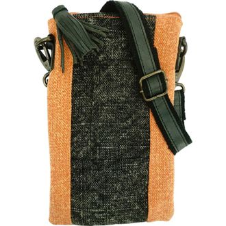 Vintage Addiction Two-Tone Crossbody Bag in Charcoal/persimmon at Nordstrom Rack