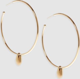 Isabel Marant Boucles dOreilles Large Hoops Shiny Day Dor&eacute;