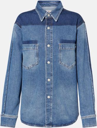 AG - Adriano Goldschmied Camicia di jeans Monaco patchwork