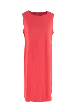 Eileen Fisher Orange T-shirt Dress Size L