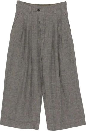 Ziggy Chen Wide Trousers - male - Ziggy Chen - Wide Trousers - Gray - M - Trousers