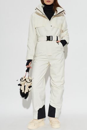 Moncler MONCLER GRENOBLE HIGH PERFORMANCE Ski Suit, Womens, Cream
