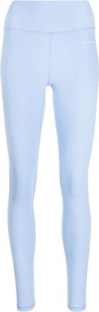 Sporty & Rich 7/8 length leggings - women - Spandex/Elastane/Nylon - M - Blue