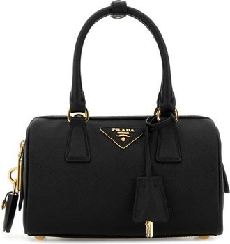 Prada Black Leather Handbag