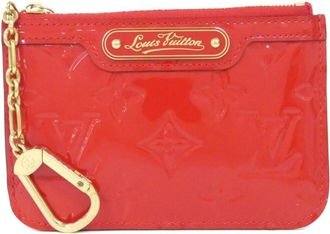 Louis Vuitton Pomme Damour Red Color Leather Coin Purse/Coin Case (Pre-Owned)